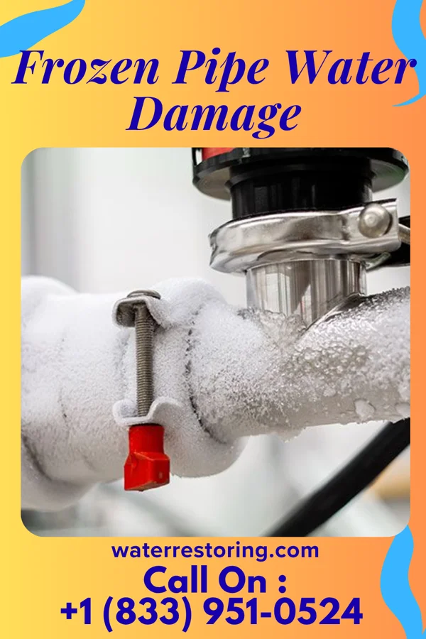 Frozen Pipe Water Damage in Mount Briar, MD